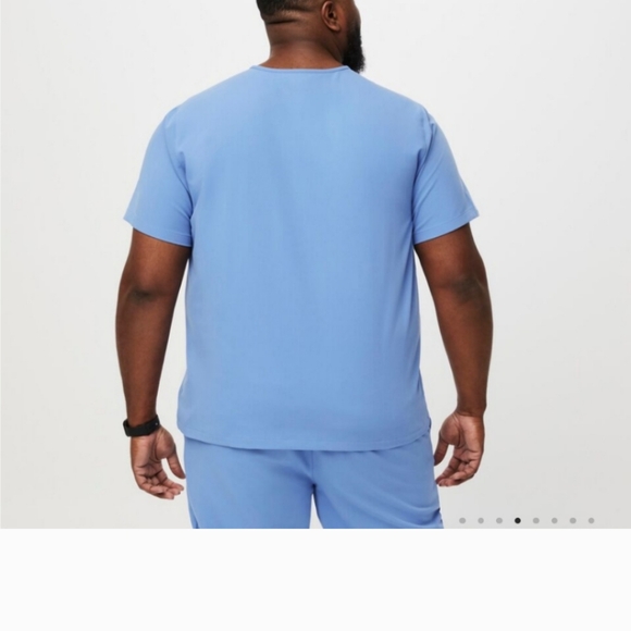 Figs Leon Scrub Top Sz.XXL Blue - Picture 3 of 7